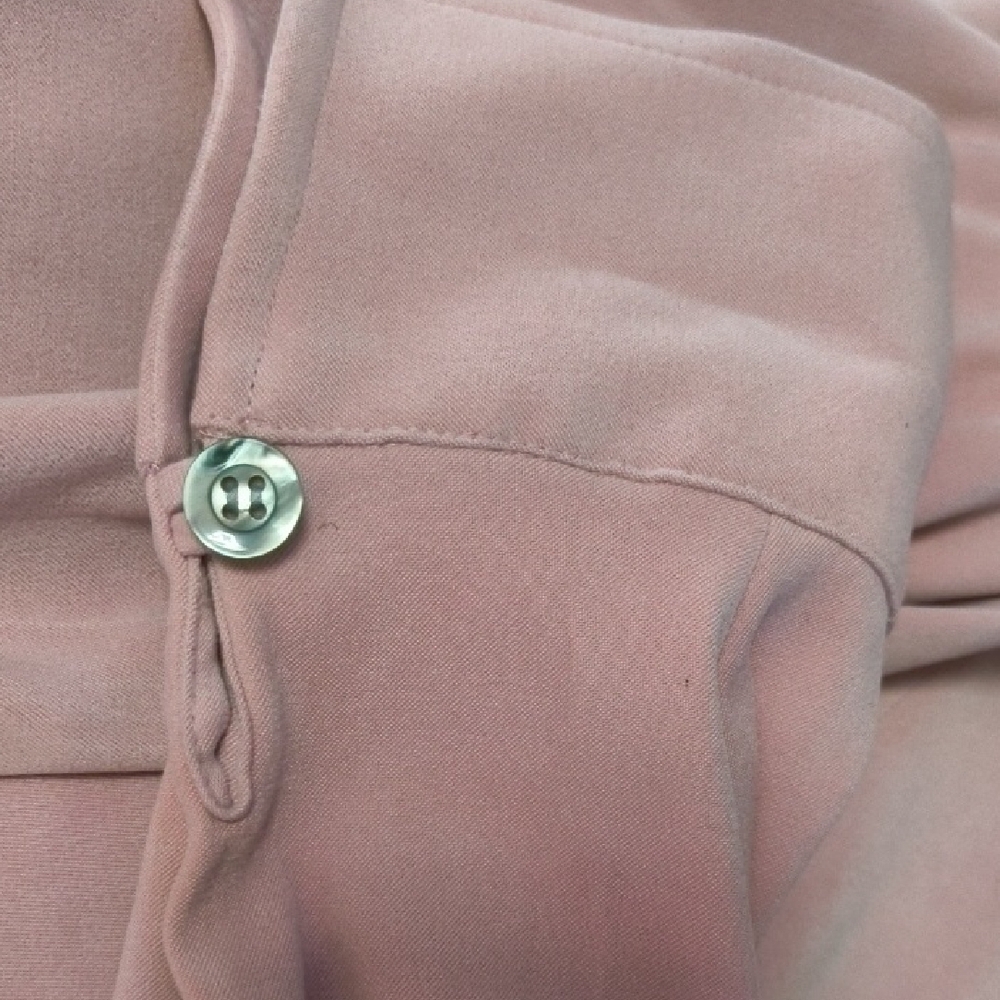 Pink Button-Up Blouse - Picture 4 of 6